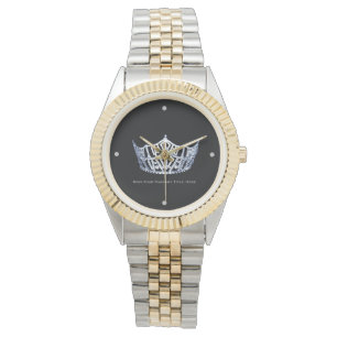 Miss America style Custom Title Two-Tone Watch
