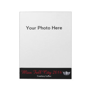 Miss America style Pageant Photo Autograph Pad