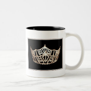 Miss America style Platinum Crown Mug