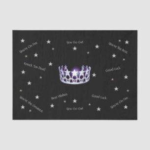 Miss America USA Best Wishes Tissue Paper