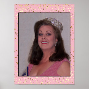 Miss America USA Create Your Portrait Poster