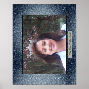 Miss America USA Custom Glitter Poster Portrait