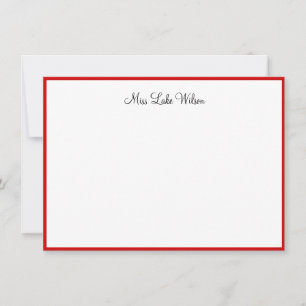 Miss America USA Pageant Custom Note Card