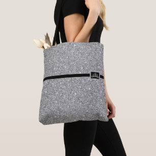 Miss America USA Pageant Tiara Glitter Tote Bag