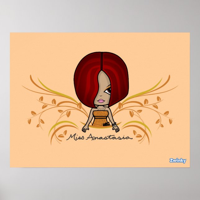 "Miss Anastasia" Poster (Front)