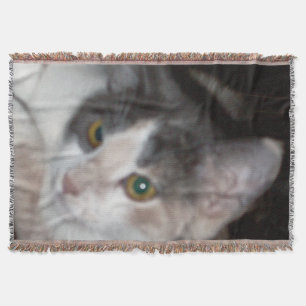Miss Angel 2 Throw Blanket