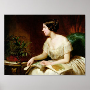 Miss Anne Pratt, the famous botanist Poster