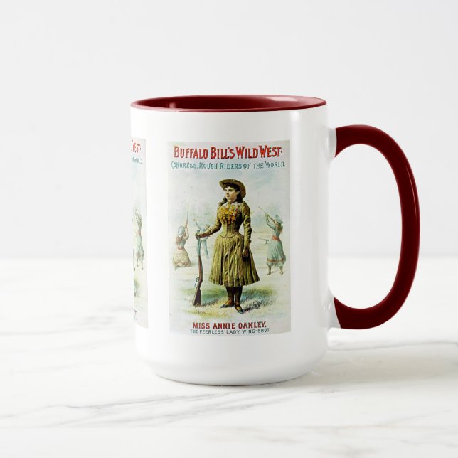 Miss Annie Oakley Mug (Right)