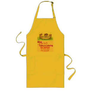 Miss Anns Cakes Long Apron