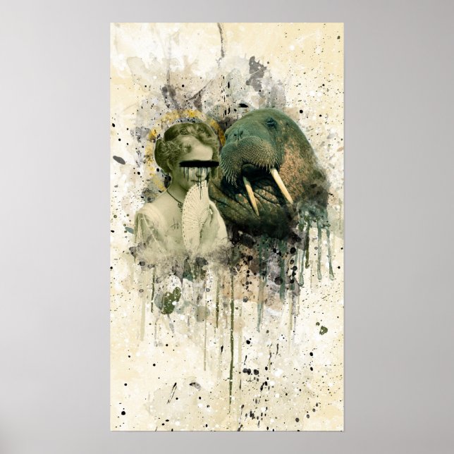 Miss Anonymous and Reverend Walrus Poster (Front)