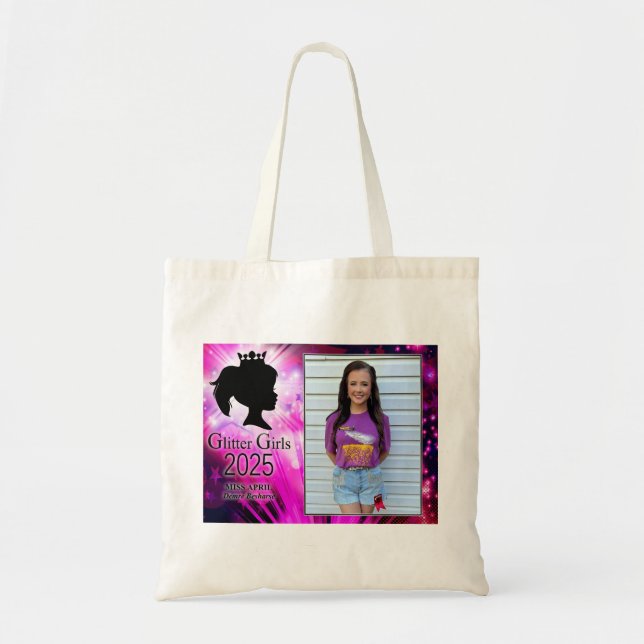 Miss April Tote Bag (Front)