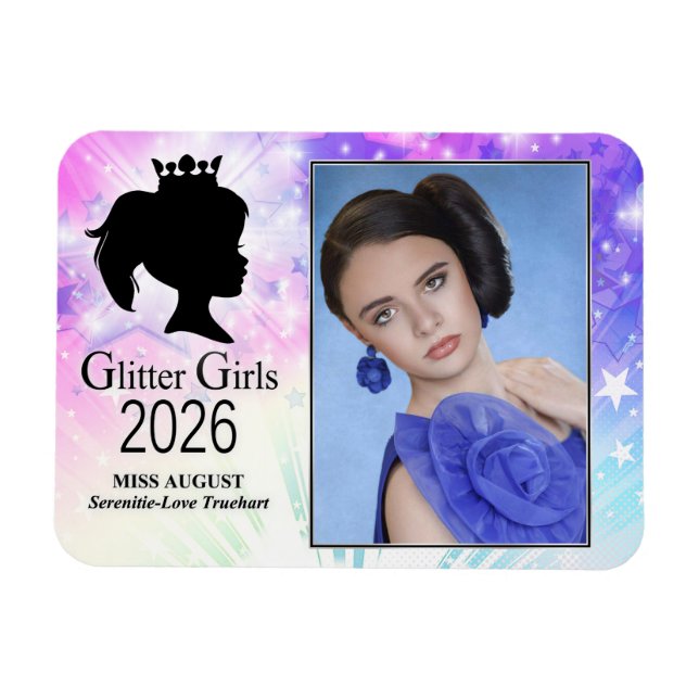 Miss August 2026 Magnet (Horizontal)