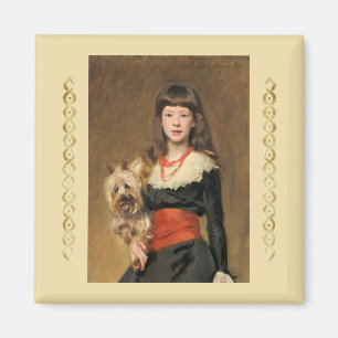 Miss Beatrice Townsend by John Singer Sargent Magnet