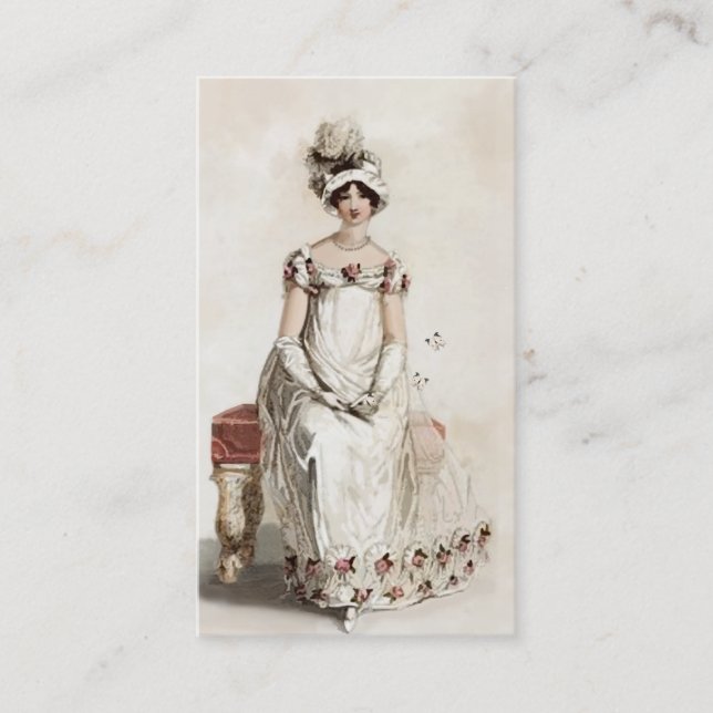 “Miss Bennet” Business Card (Front)