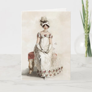 "Miss Bennet" Happy Birthday Card