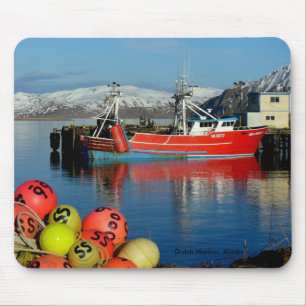 Miss Berdie, Fishing Trawler in Dutch Harbour, AK Mouse Mat