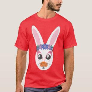 Miss Bunny Smart, Cute, Birthday, Easter, Christma T-Shirt