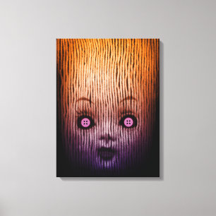 Miss button 2013 canvas print