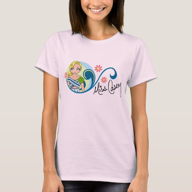 "Miss Casey" Baby Doll T-Shirt (Front)