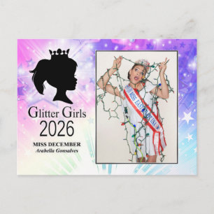 Miss December 2026 Postcard