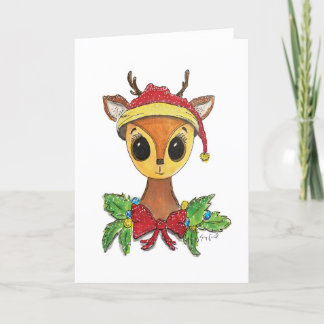Miss Deer - Holiday Card