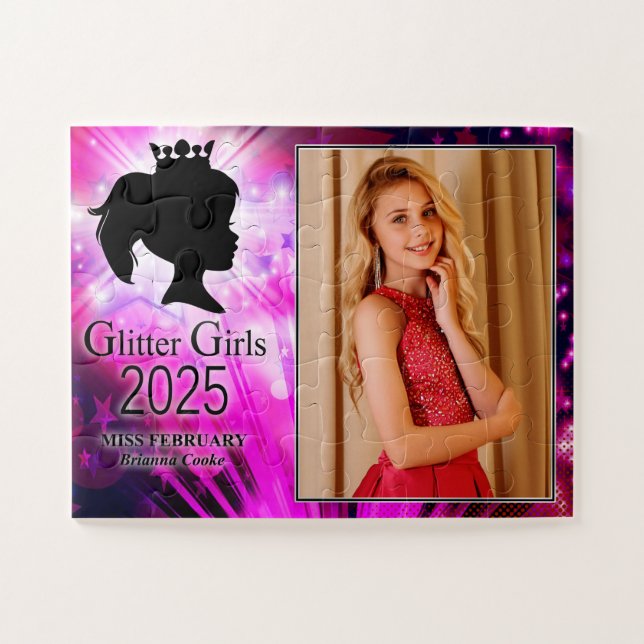 Miss February 2025 Jigsaw Puzzle (Horizontal)