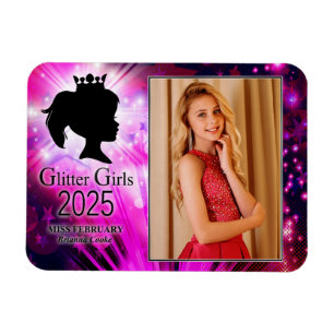 Miss February 2025 Magnet