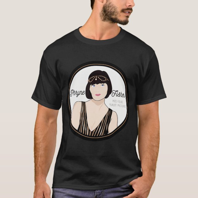 Miss Fisher the Flapper T-Shirt (Front)