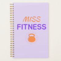 Miss Fitness Agenda. Sport gift idea