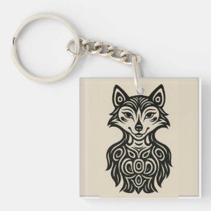 Miss Furry Key Ring