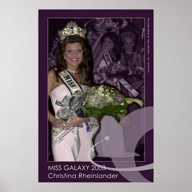Miss Galaxy 2003 Poster (Front)