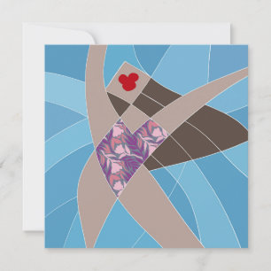 Miss Gigi Beach Babe Swimsuit Model Art Card