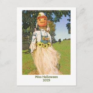 Miss Halloween 2025/Straw Woman/party invite