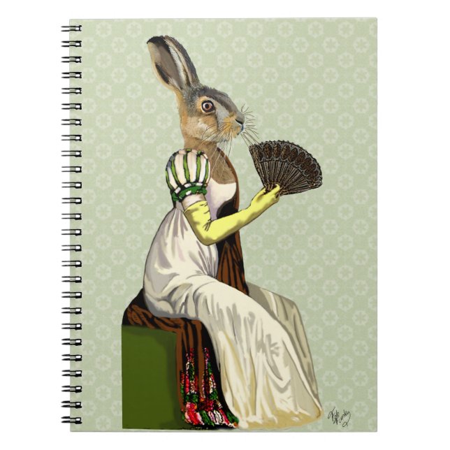 Miss Hare 2 Notebook (Front)