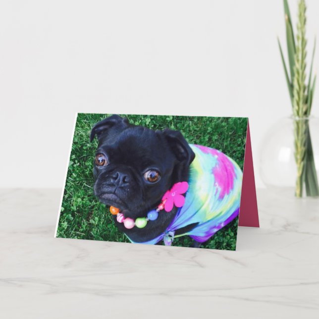 Miss Harley Greeting Card (Front)