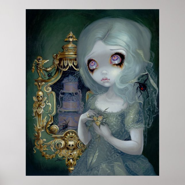Miss Havisham ART PRINT Gothic Great Expectations (Front)