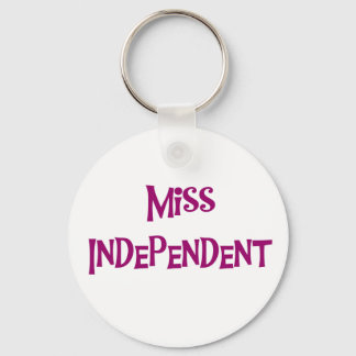 MISS INDEPENDENT KEY RING