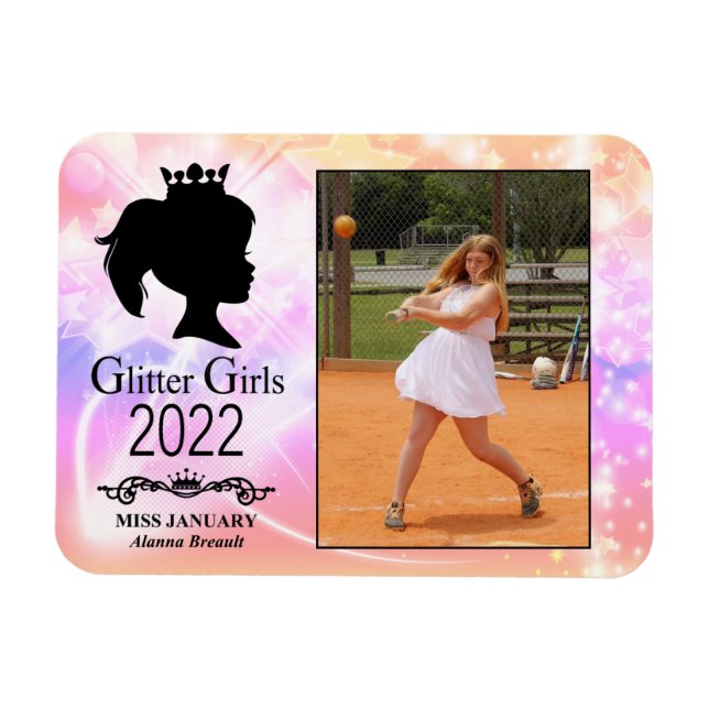 Miss January 2022 Magnet (Horizontal)