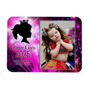 Miss January 2025 Magnet