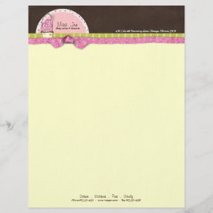 Miss. Jen Basket Letterhead