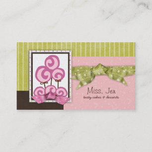 Miss. Jen Just Candy Business Cards
