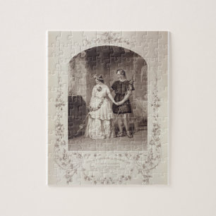 Miss Jenny Marston as Perdita and Mr F. Robinson a Jigsaw Puzzle