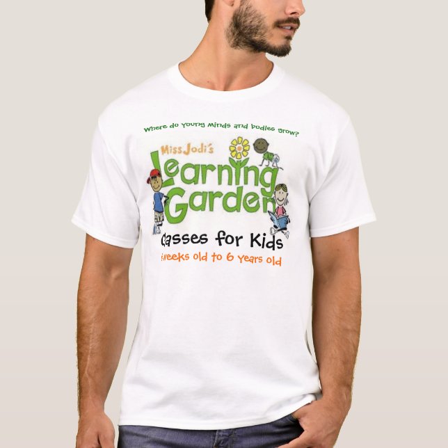 Miss Jodi's Learning Garden Logo Shirt (Front)