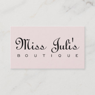 Miss Juli's Business Card, 3.5" x 2.0", 100 pack Card
