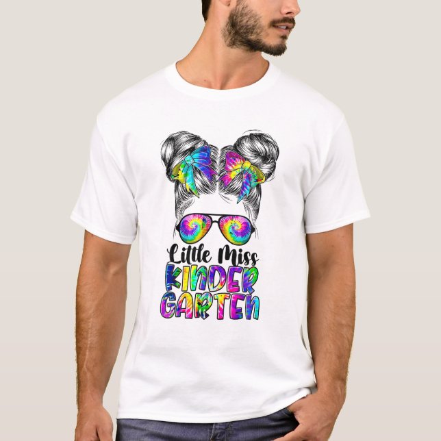Miss Kindergarten Messy T-Shirt (Front)