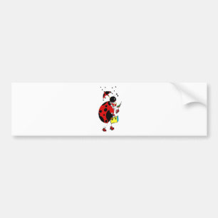 Miss Ladybug Bumper Sticker