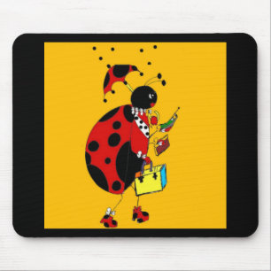 Miss Ladybug Mouse Mat