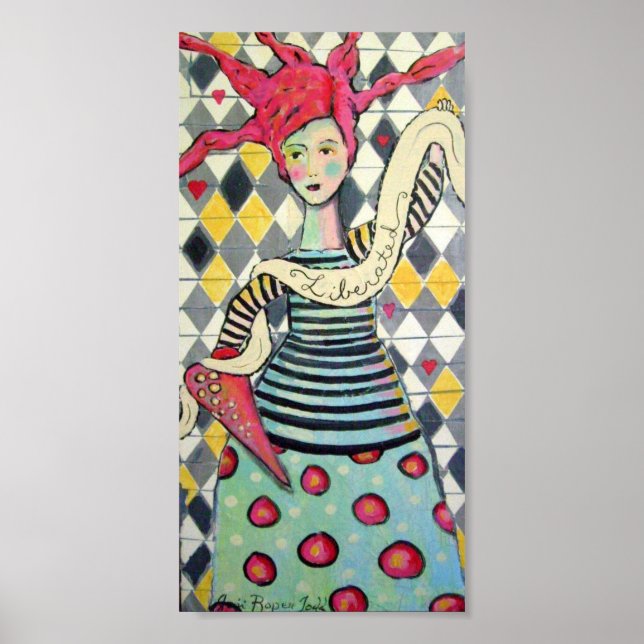 Miss Liberty Poster (Front)