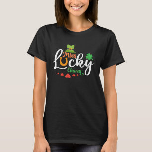 Miss Lucky Charm C Shamrock T-Shirt