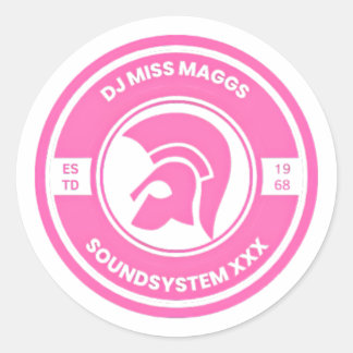 Miss Maggs Classic Round Sticker